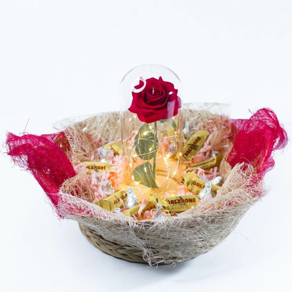 gift basket for best valentine gift for girlfriend