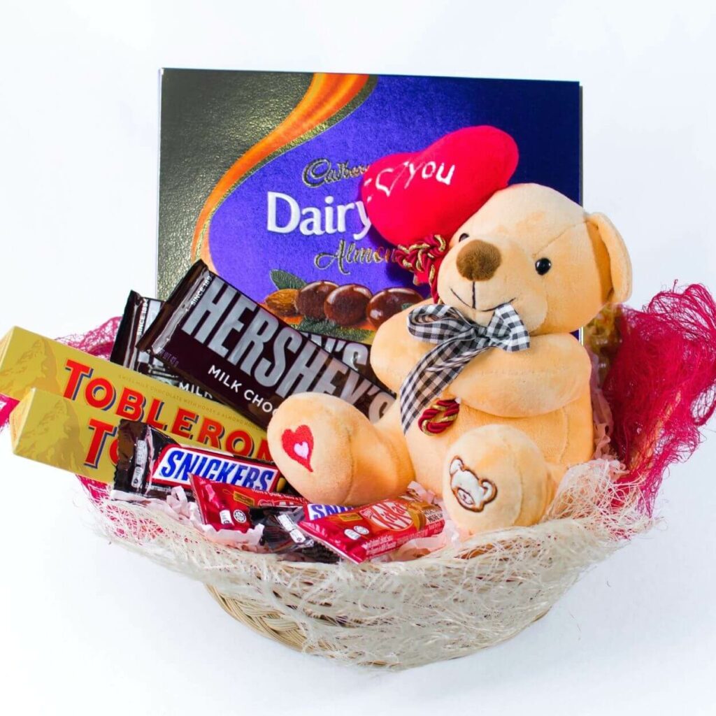 I Treasure You Gift Basket