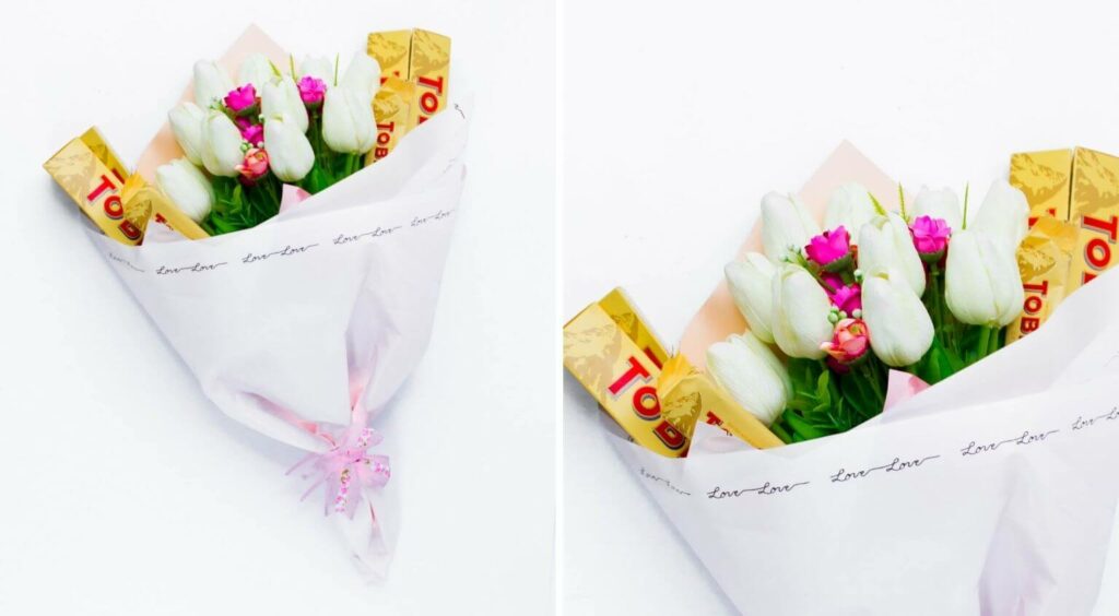 Je taime Bouquet - Last Second Valentines Day Gifts