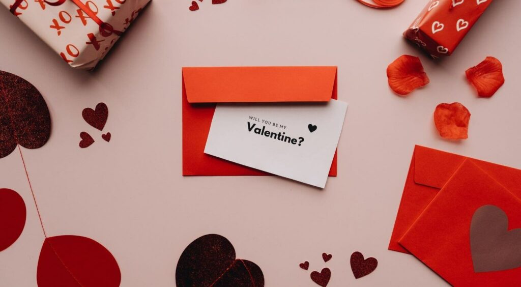 valentine's day gift and card